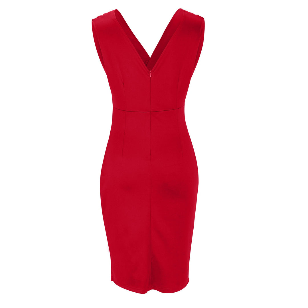 Melinda™ | Kleid mit gerafftem Schlitz