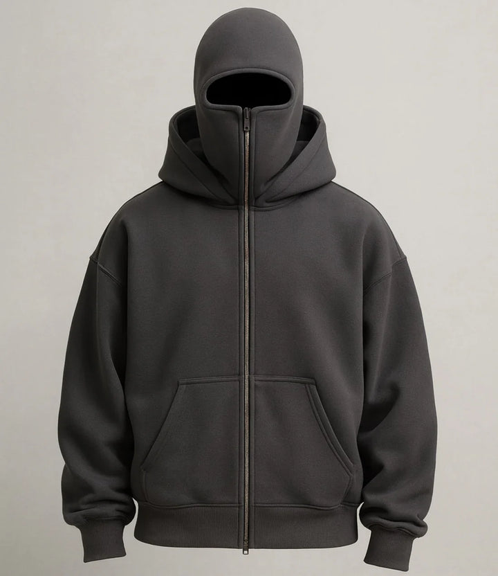 Ninja - Einzigartiger Hoodie mit Doppellage