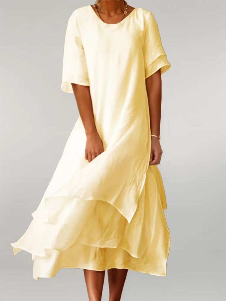 Sophie | Elegantes Maxikleid aus Baumwolle