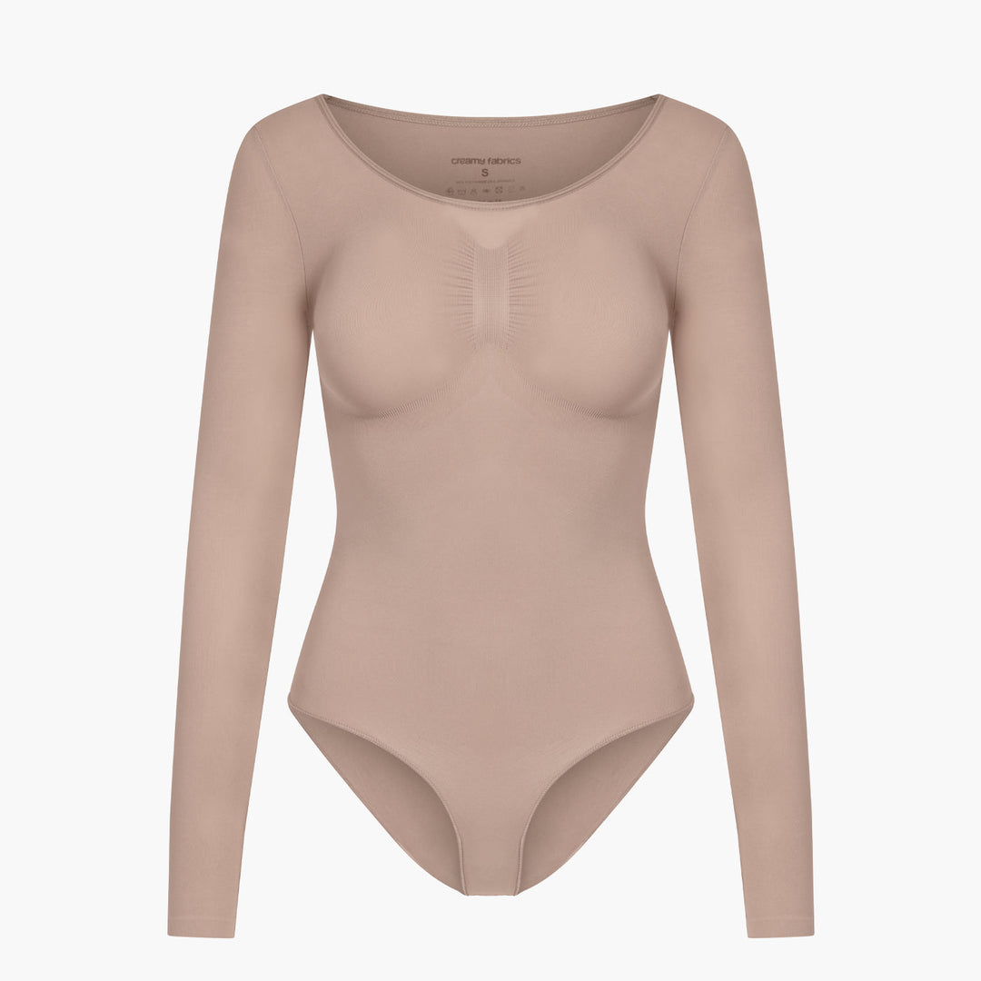 Bodysuit formende Shapewear Langarm mit Slip (Geheime Verkaufsaktion)