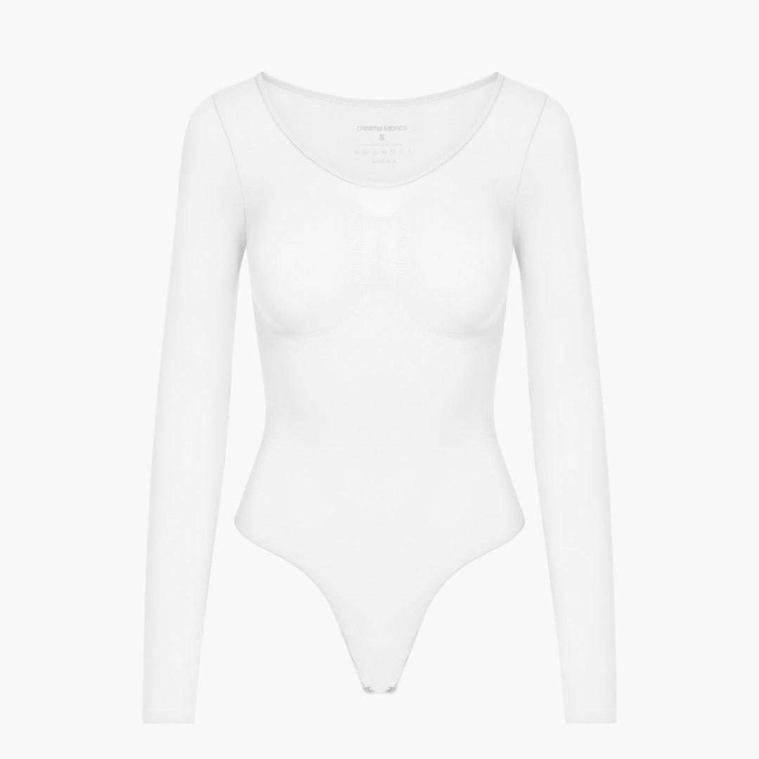 Bodysuit formende Shapewear Langarm mit String
