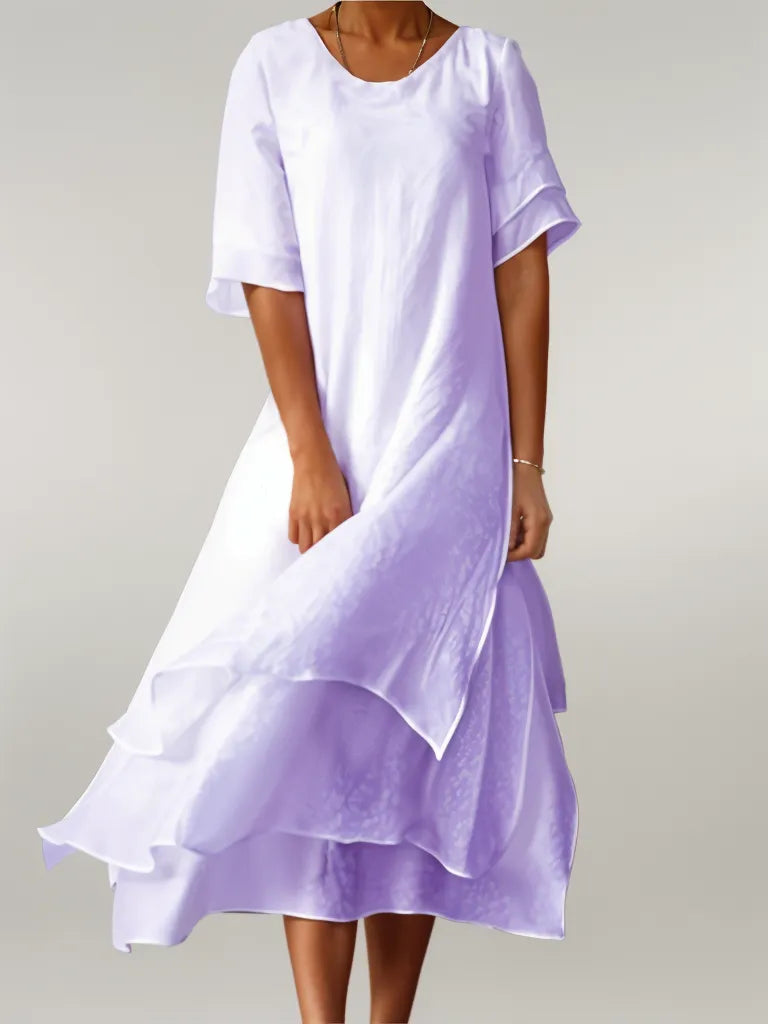 Sophie | Elegantes Maxikleid aus Baumwolle