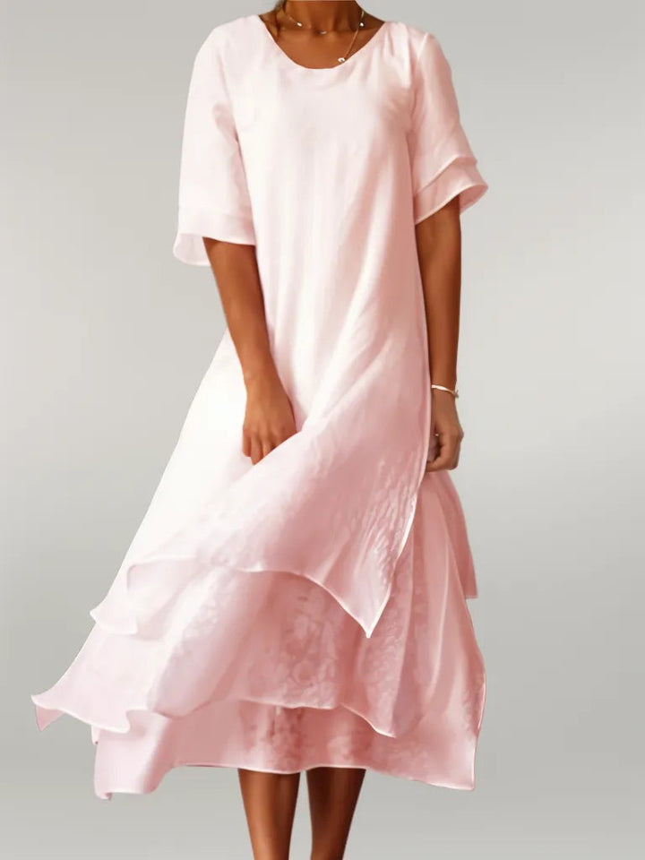 Sophie | Elegantes Maxikleid aus Baumwolle
