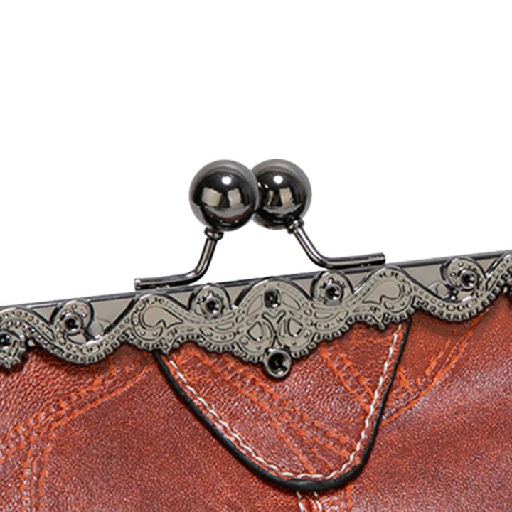Mila | Zeitlose Vintage Tasche mit elegantem Riegelverschluss