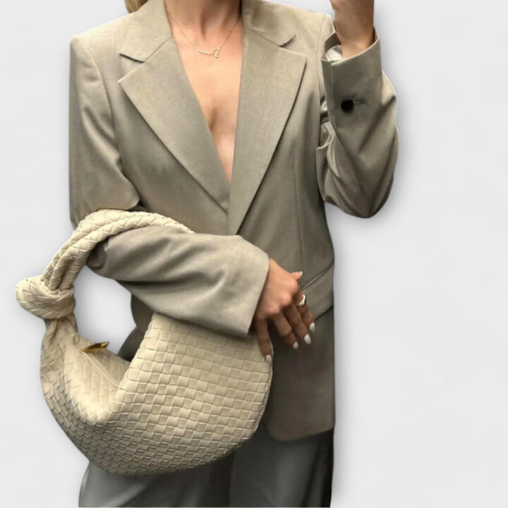 Flair. - Große geflochtene Damenhandtasche