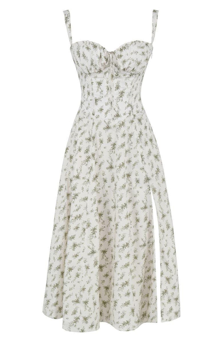 Midikleid Anna – mit Bustier-Oberteil aus Polyester