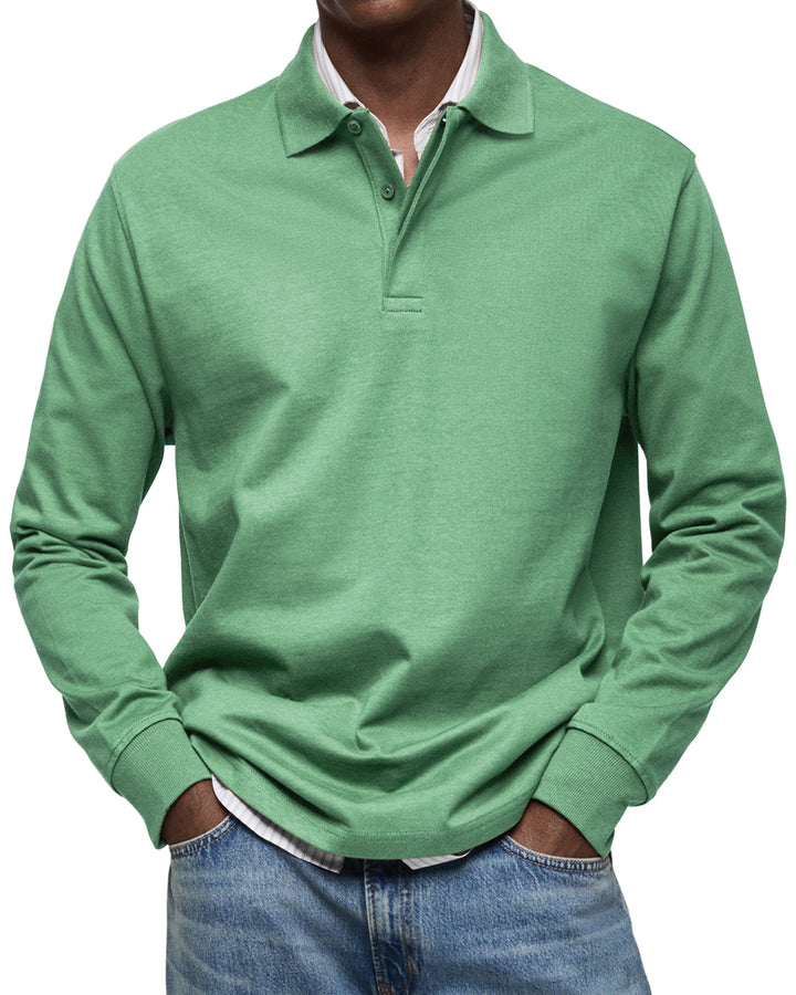 Luca | Polo Langarm Casual