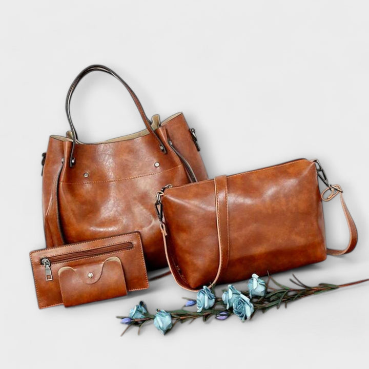 Flair. - 4-teiliges Vintage-Taschen-Set