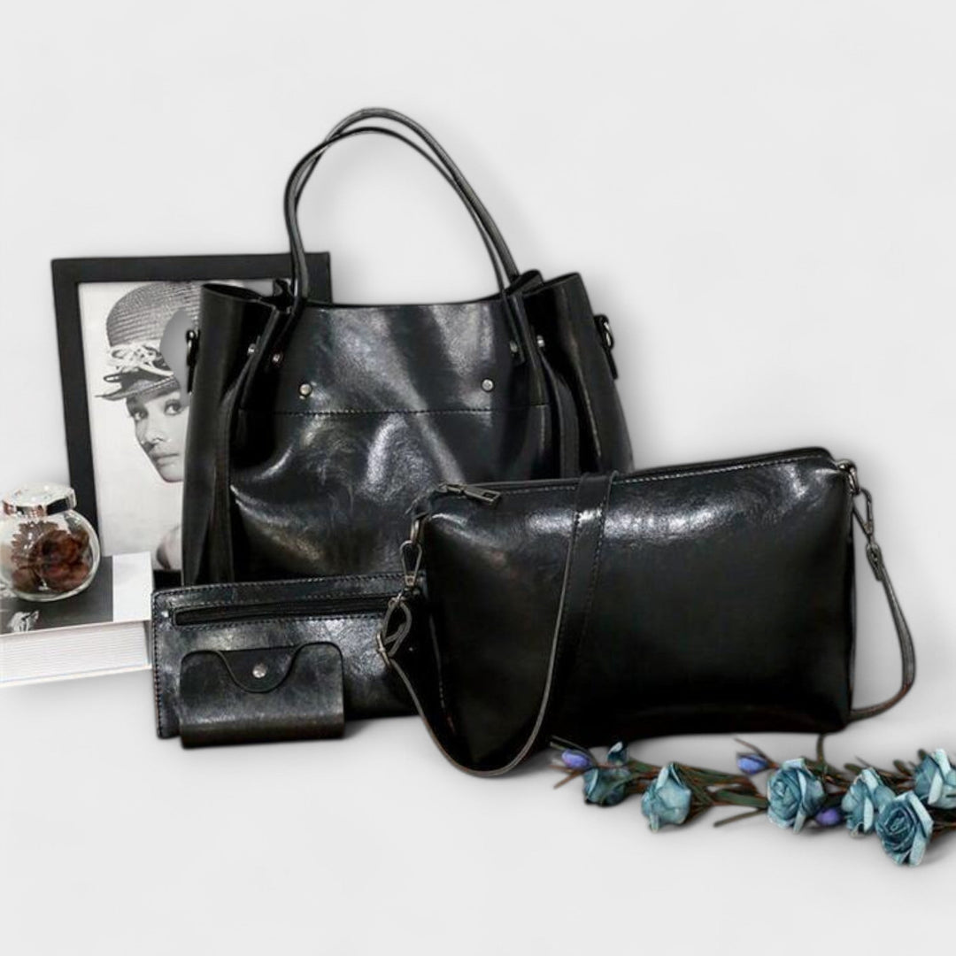Flair. - 4-teiliges Vintage-Taschen-Set