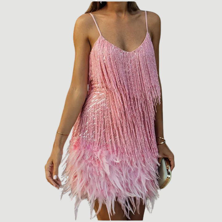 Kiora - Verspieltes Verziertes Kleid