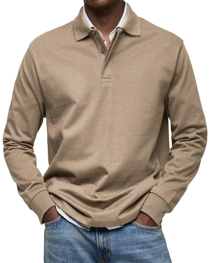 Luca | Polo Langarm Casual