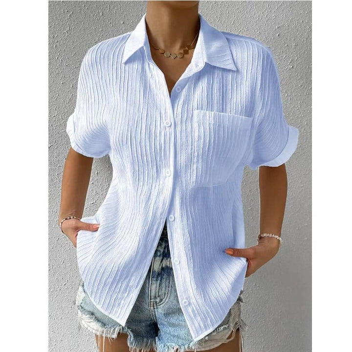 Lila | Elegant Classic Collared Blouse