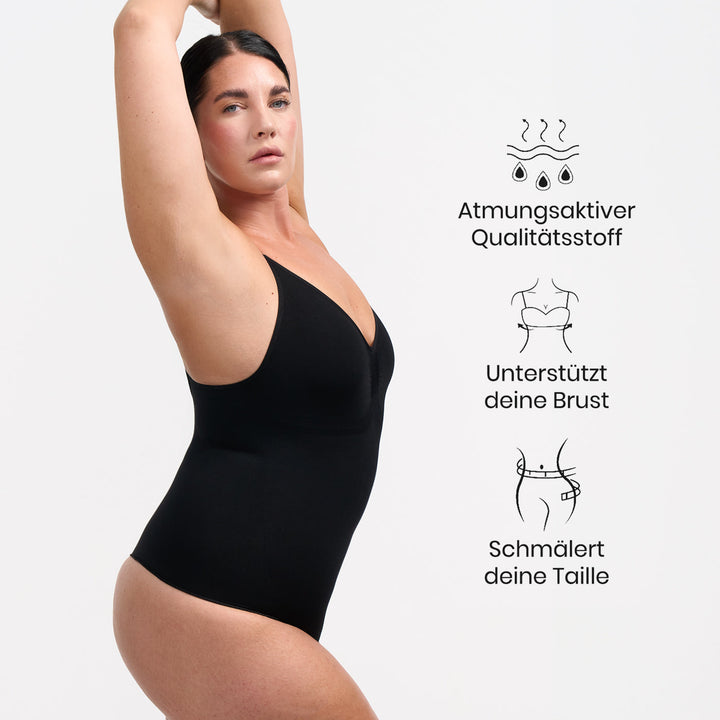 Bodysuit formende Shapewear mit String
