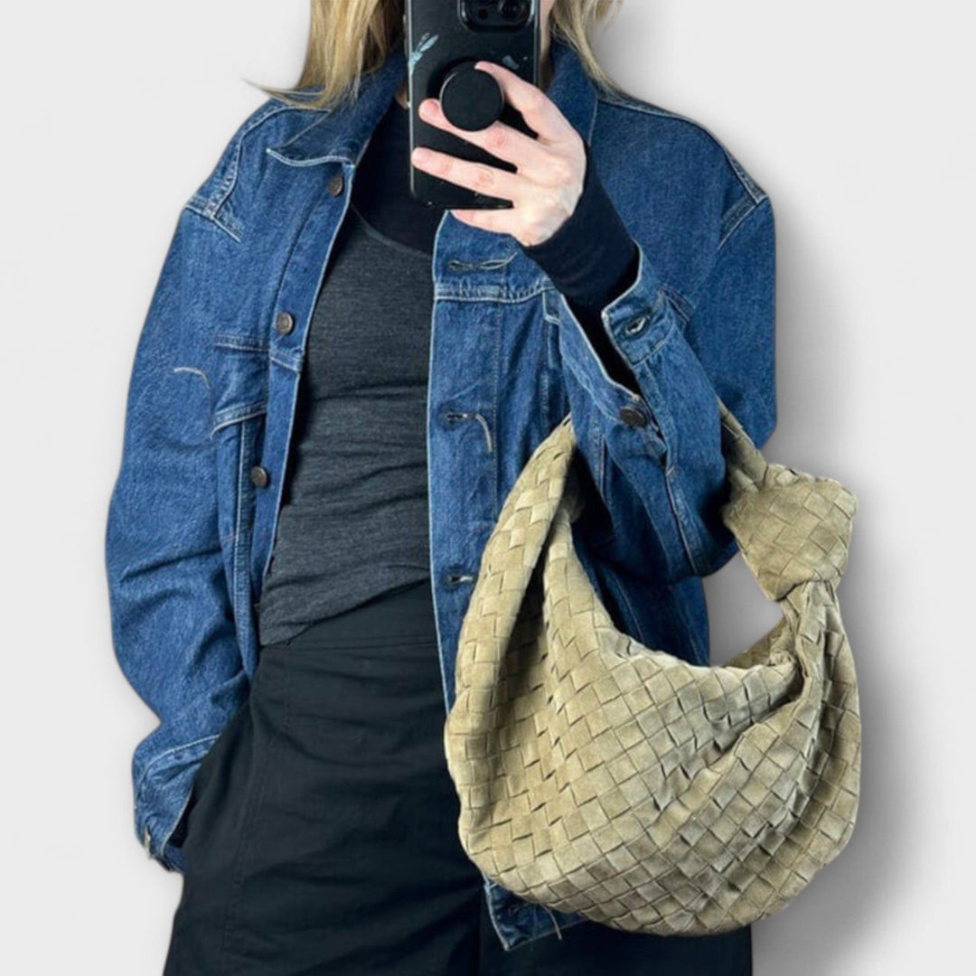 Flair. - Große geflochtene Damenhandtasche