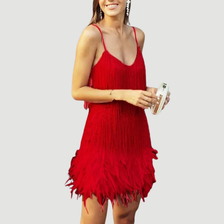 Kiora - Verspieltes Verziertes Kleid
