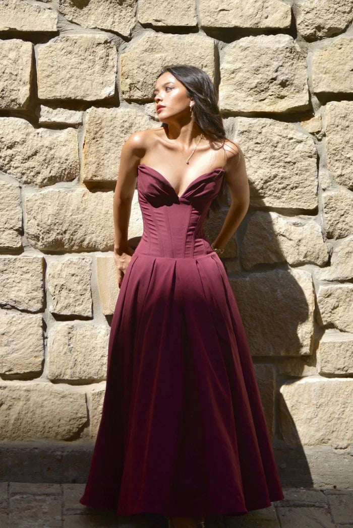 Marcelline | Korsett Midikleid