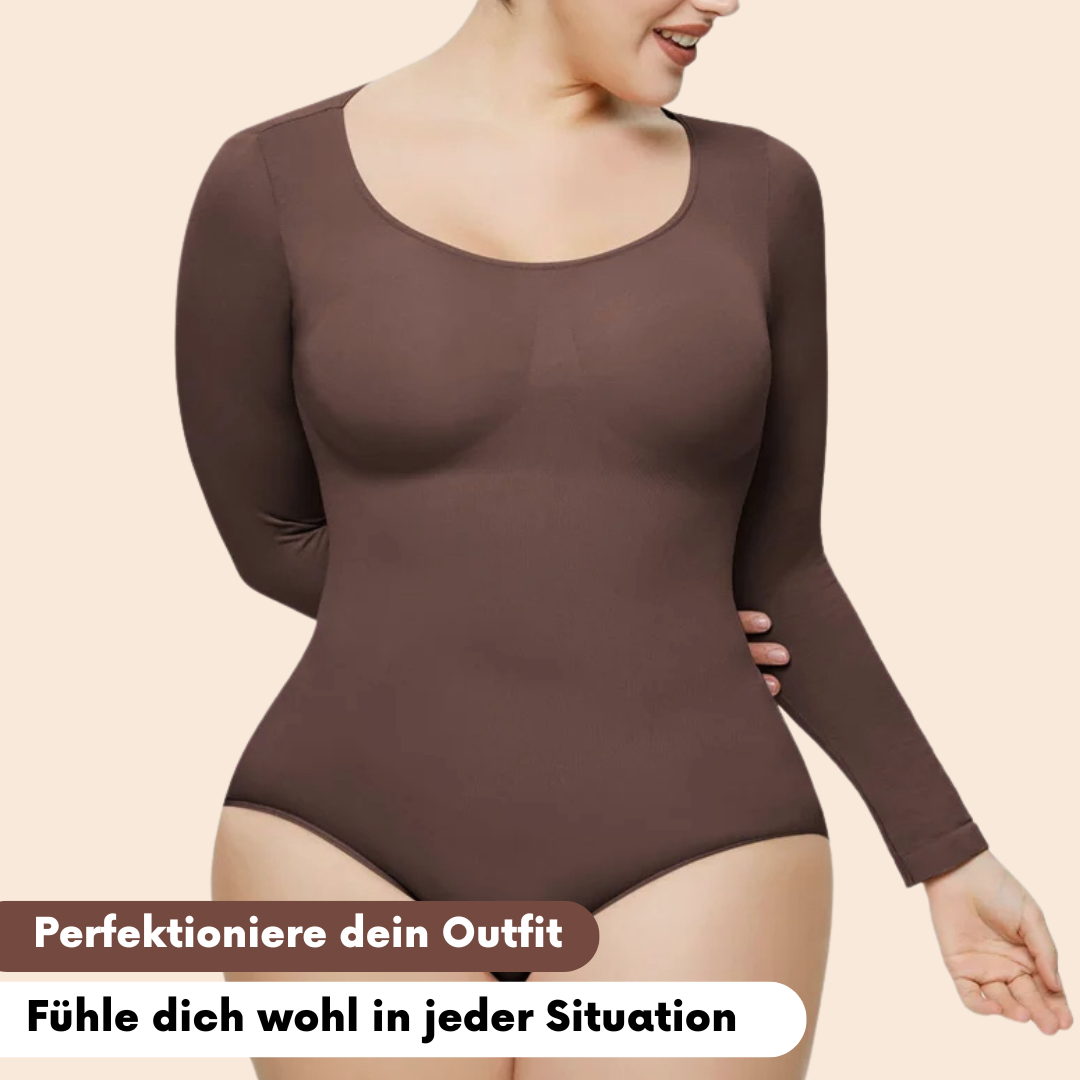 FitShape - Langärmliger, figurformender Body