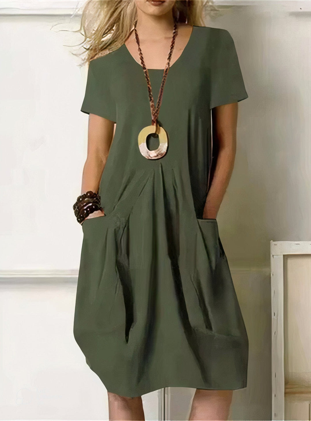 Anette – Lässiges, fließendes Kleid