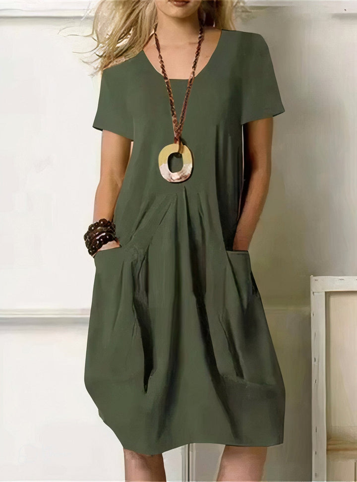 Anette – Lässiges, fließendes Kleid