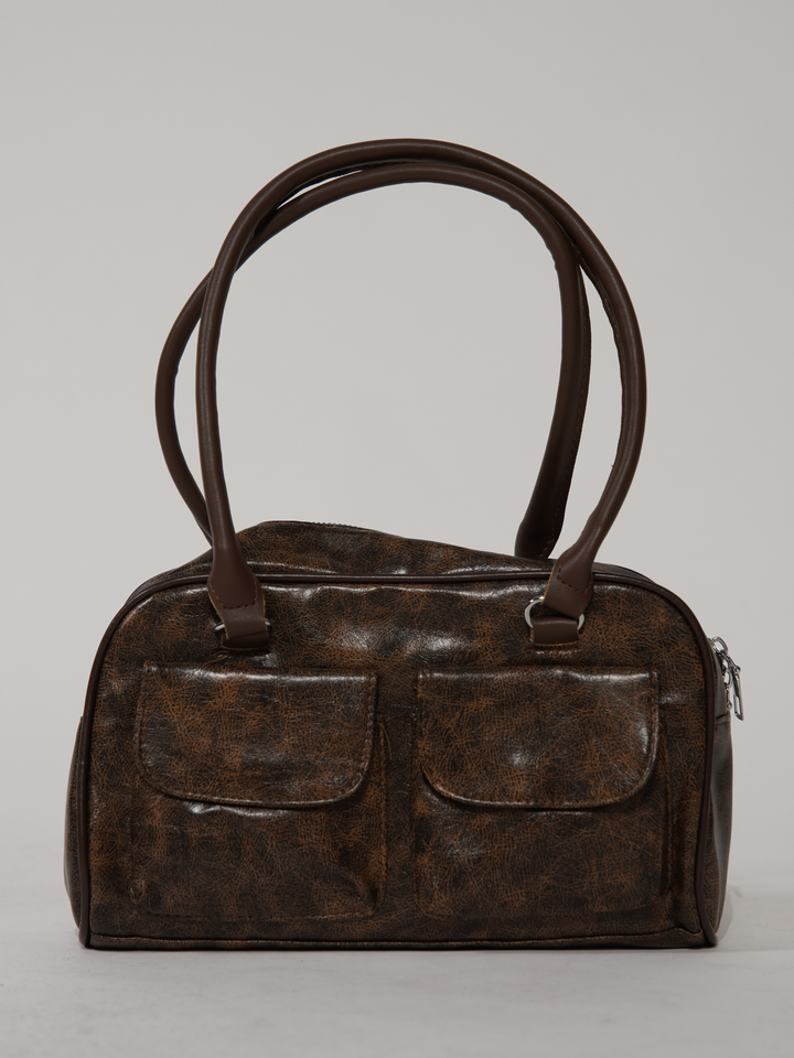50% OFF - Sleek Distressed Leather Carry
