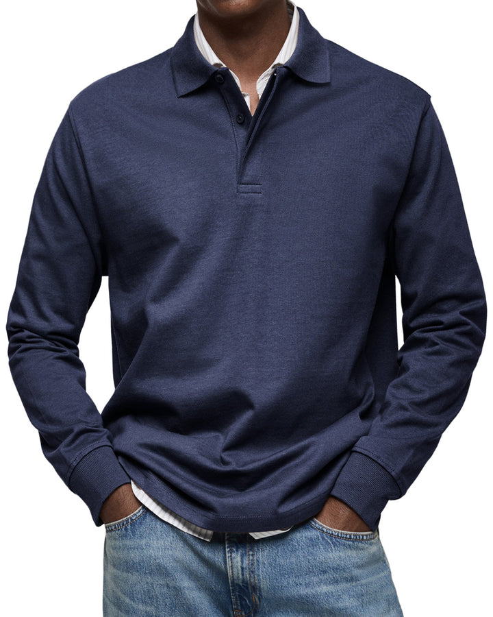 Luca | Polo Langarm Casual