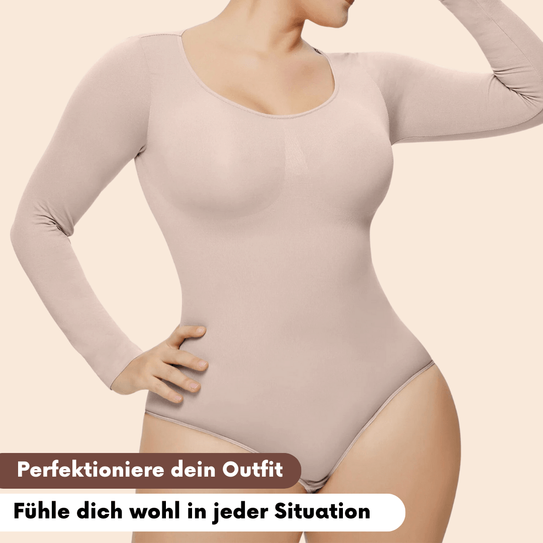 FitShape - Langärmliger, figurformender Body