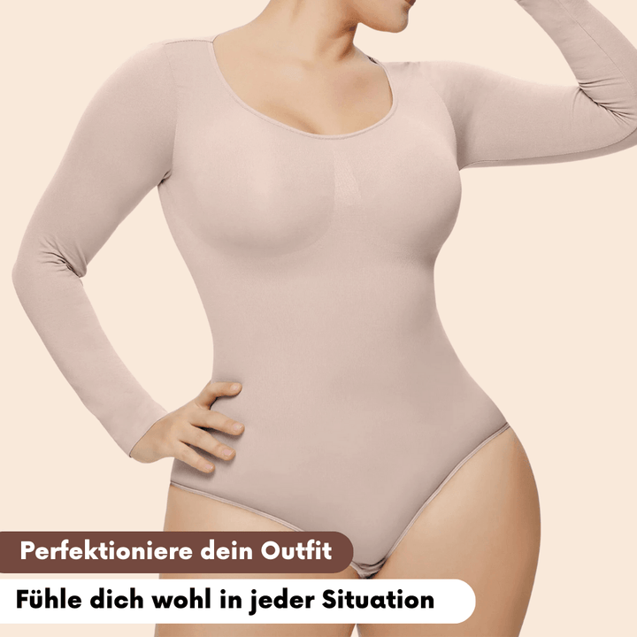 FitShape - Langärmliger, figurformender Body