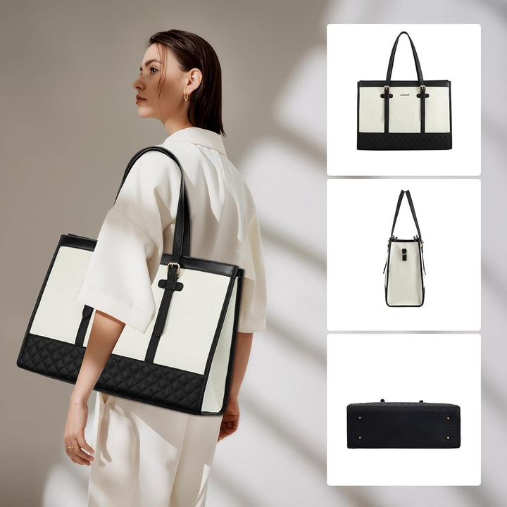 Sierra | Canvas Handtas mit Laptopfach