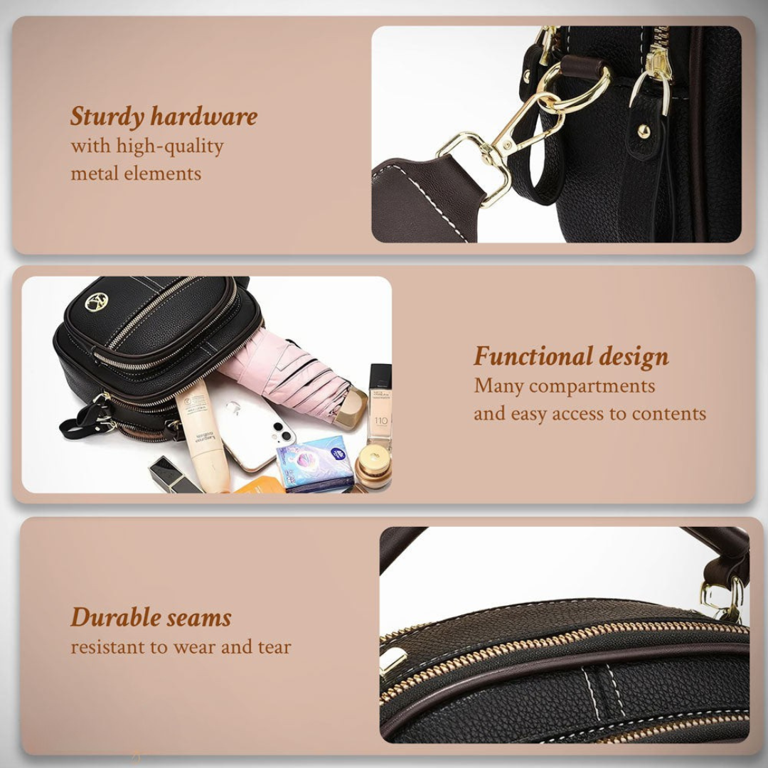 Fiona | Klassische Chic Schultertasche