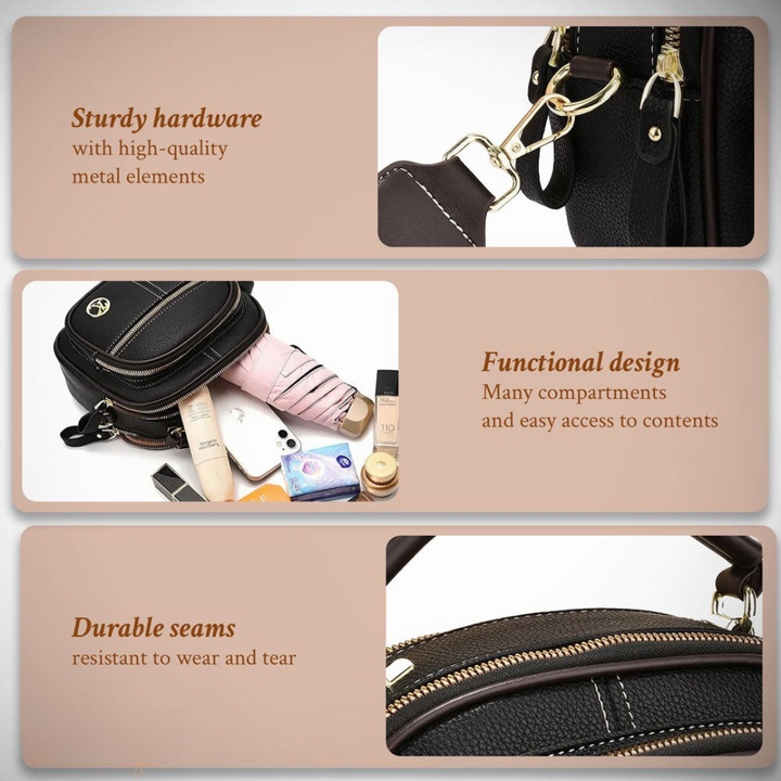 Fiona | Klassische Chic Schultertasche