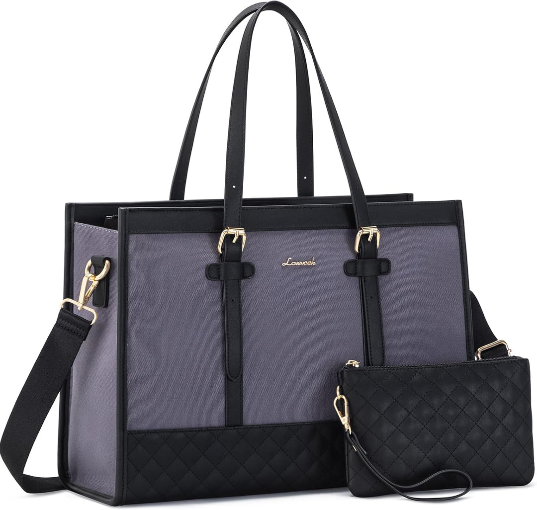 Sierra | Canvas Handtas mit Laptopfach