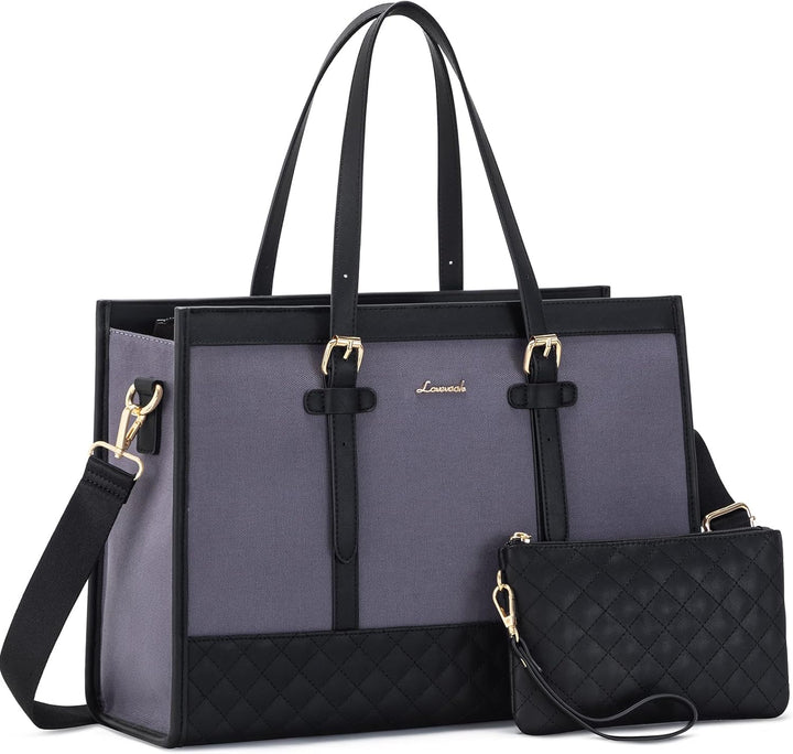 Sierra | Canvas Handtas mit Laptopfach