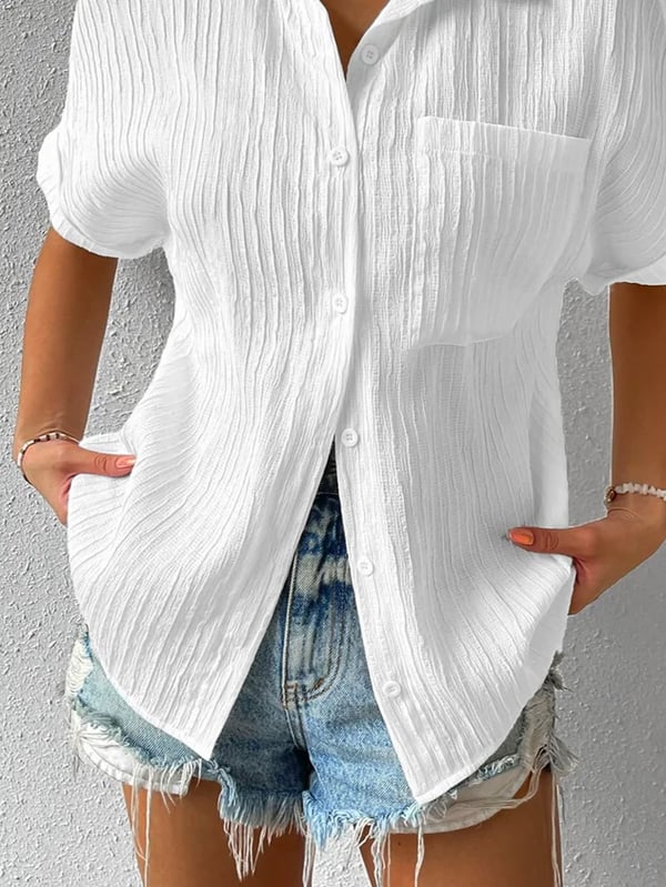 Lila | Elegant Classic Collared Blouse