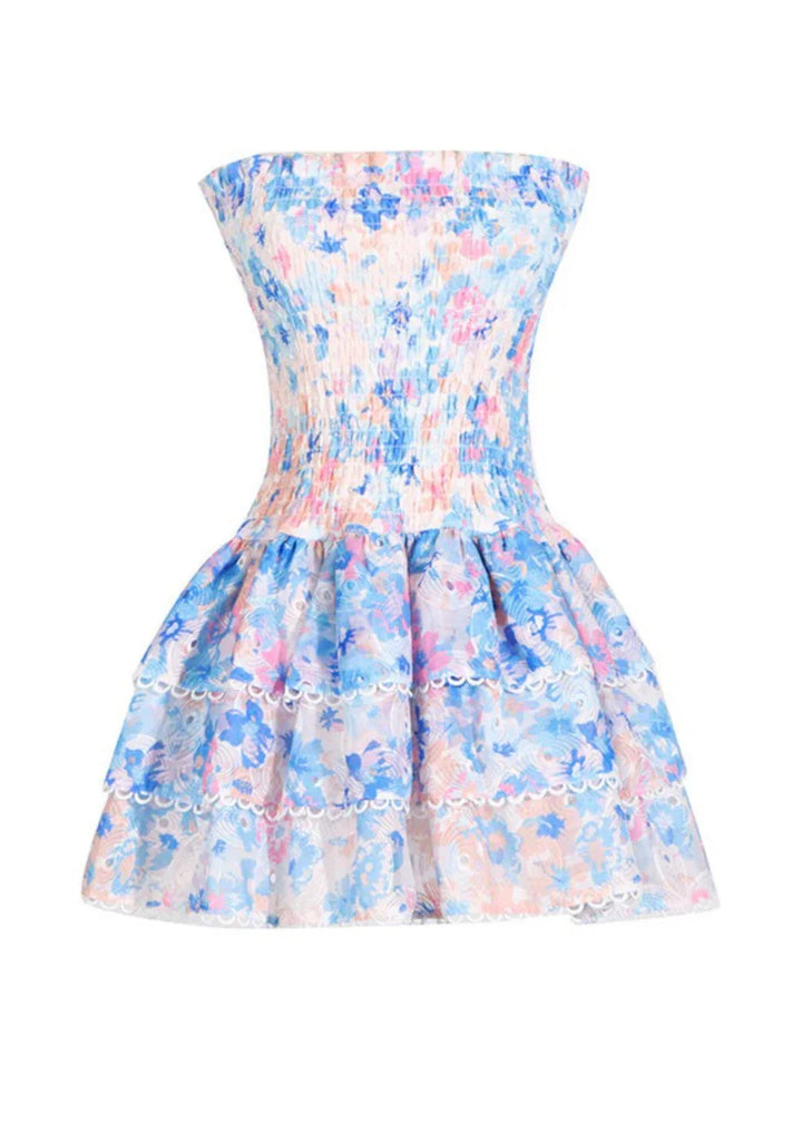Hailey - Ärmelloses Blumenmädchenkleid