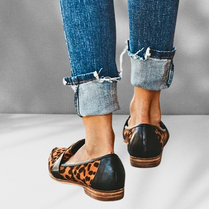 Elina | Wildleder-Loafer mit spitzer Form