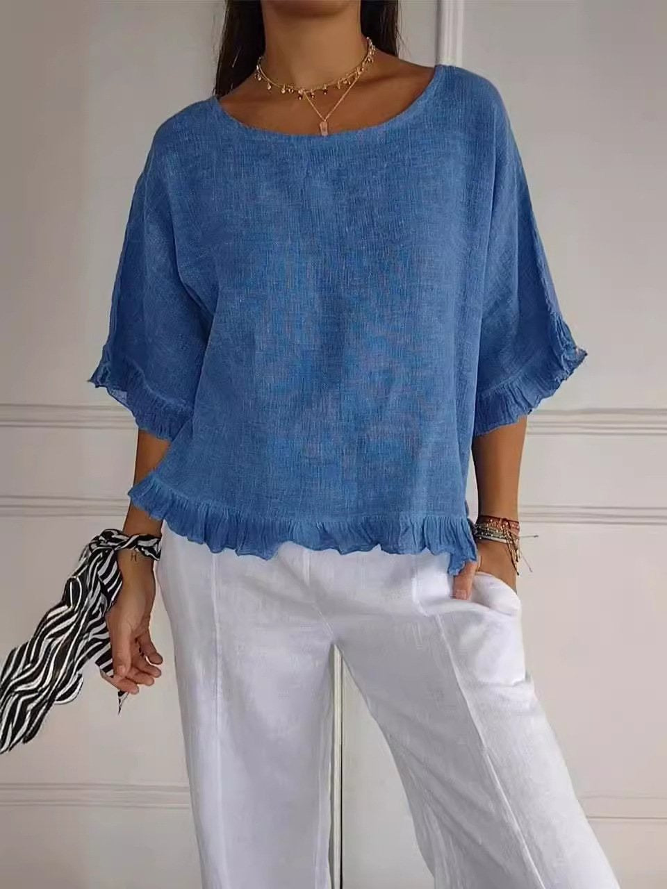 Claudia™ | Legere elegante Bluse