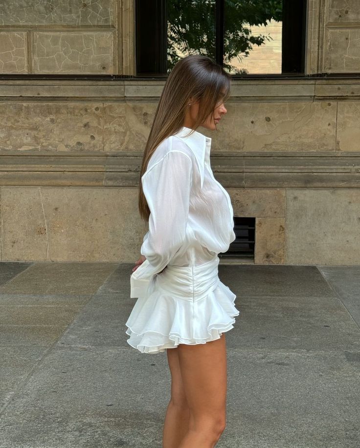 Keira - Plissiertes Minikleid