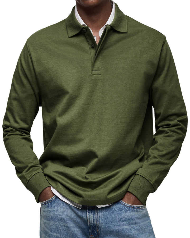 Luca | Polo Langarm Casual