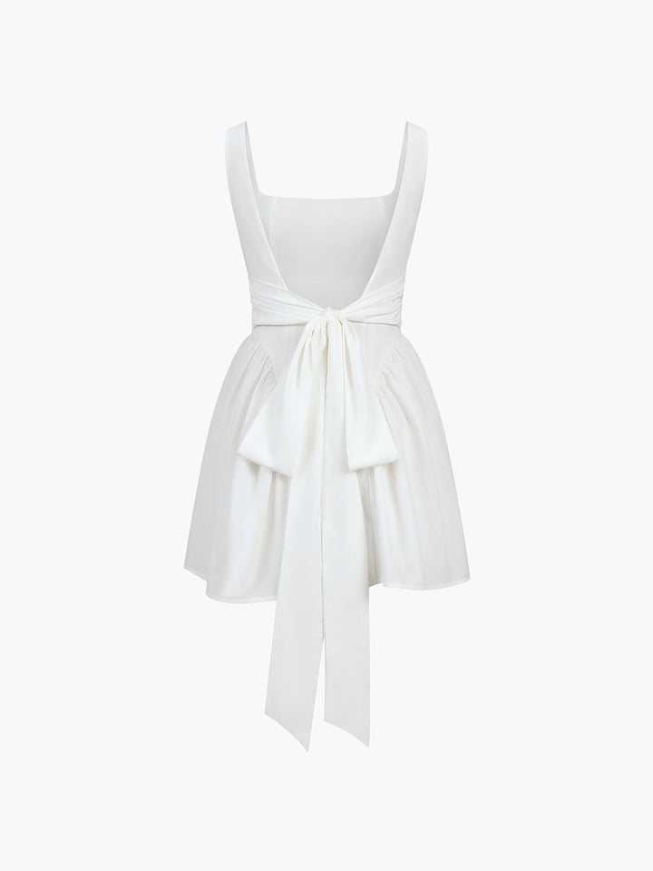 Amarise - Off-Shoulder Mini-Kleid
