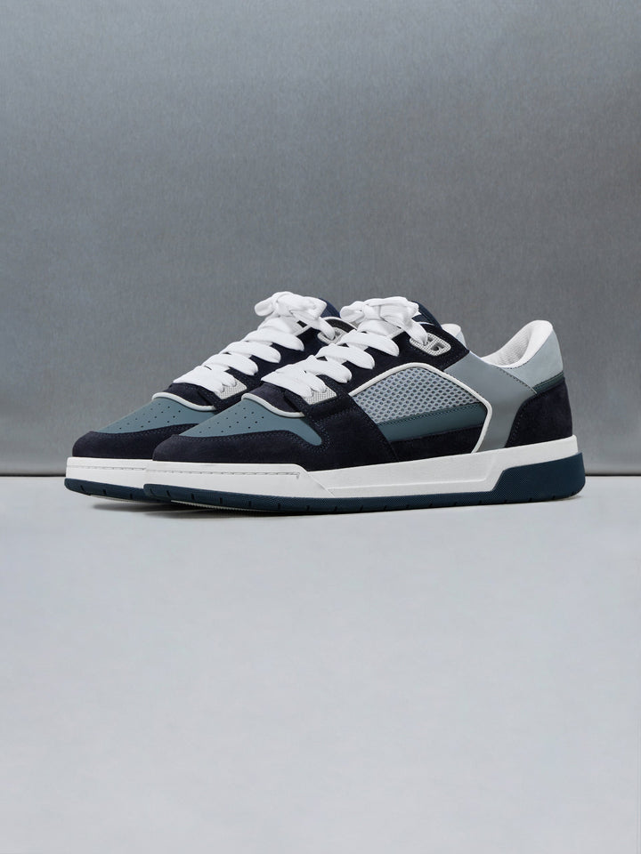 Basket-Sneaker in Air-Force-Blau