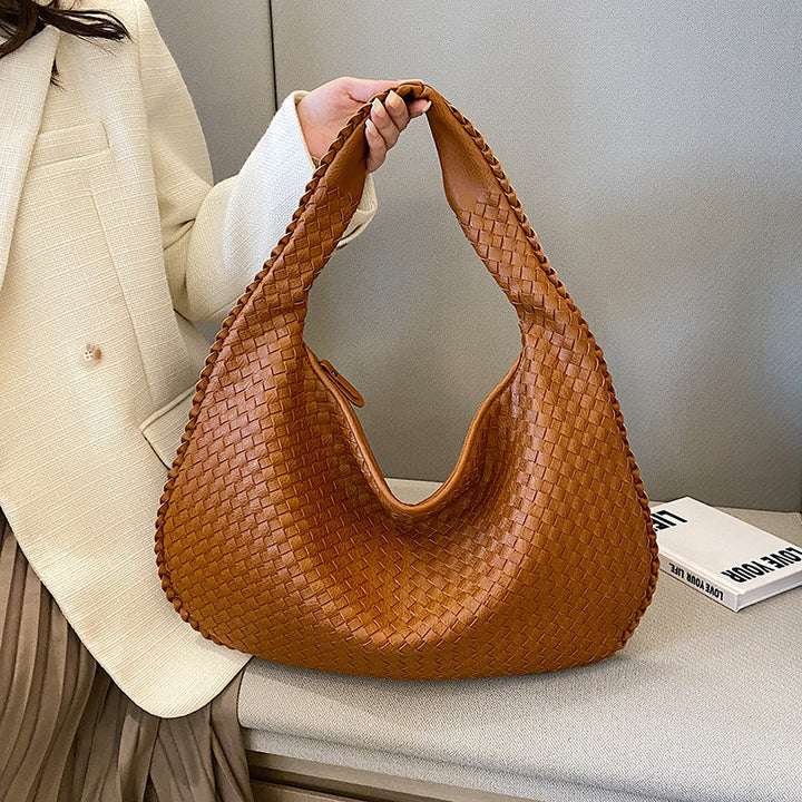 Nikoline | Stilvolle Geflochtene Hobo-Tasche