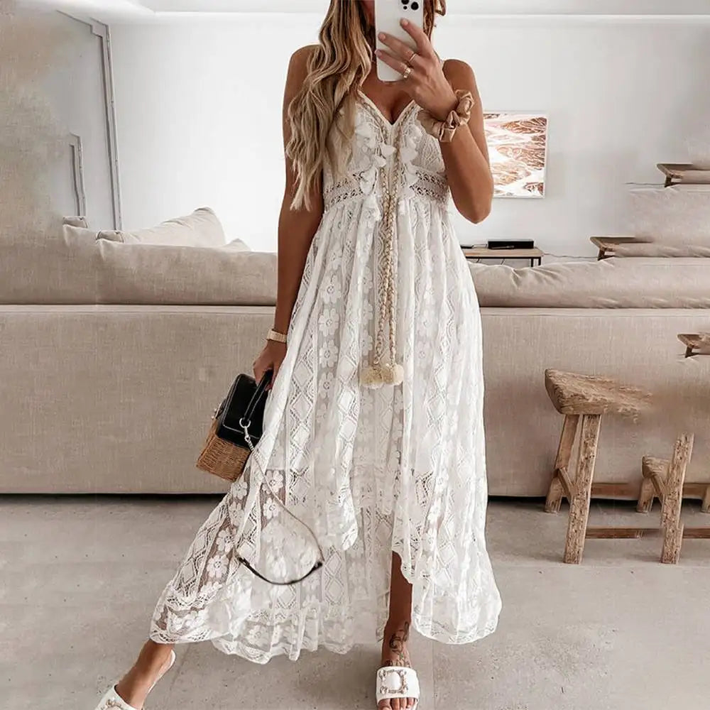 Aeliana - Elegantes Boho-Kleid