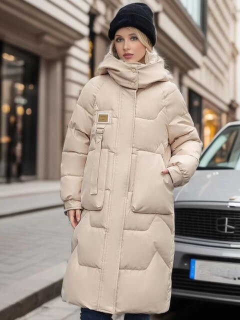 Jennifer - Lange Pufferjacke