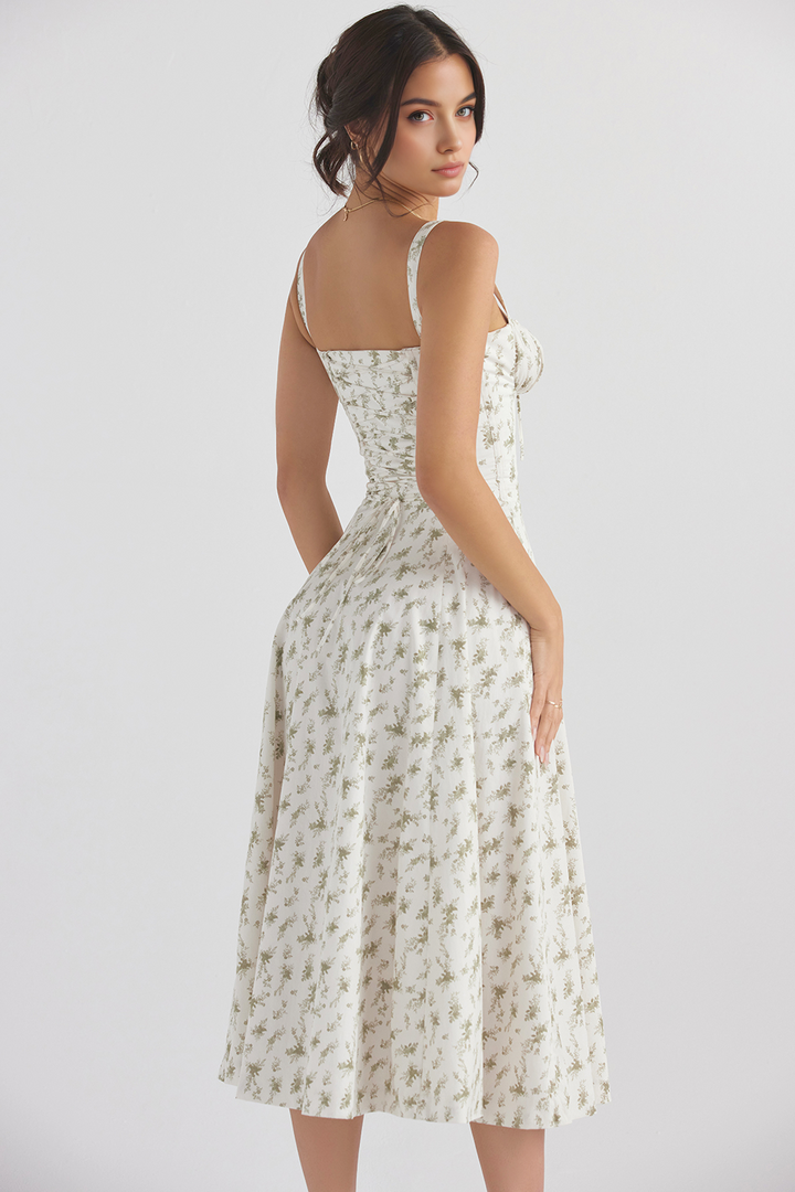 Midikleid Anna – mit Bustier-Oberteil aus Polyester