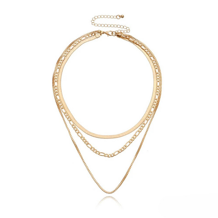 Vintage Gold 3-teilige Schichtkette