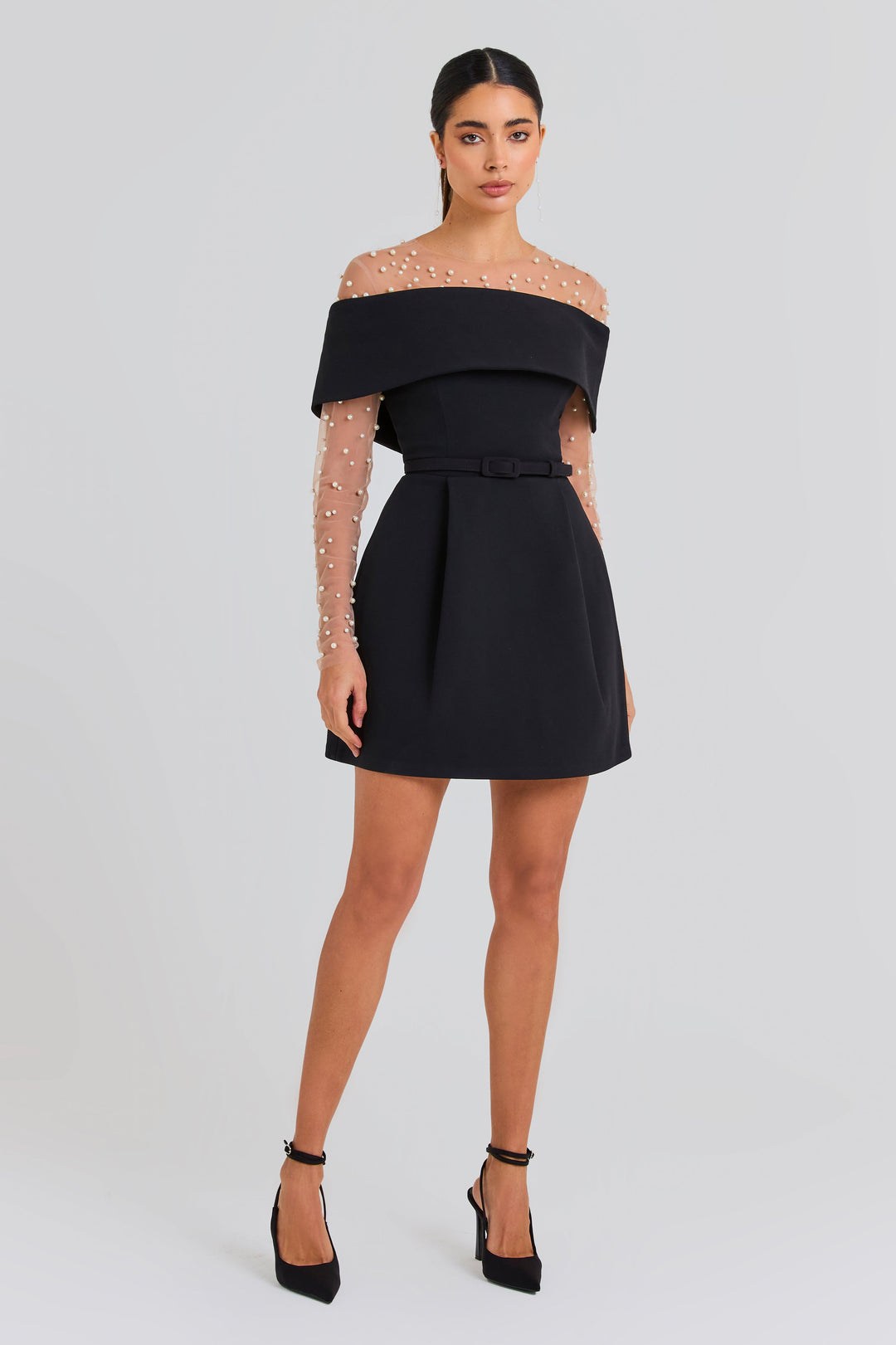 Harper- Schwarzes Kleid