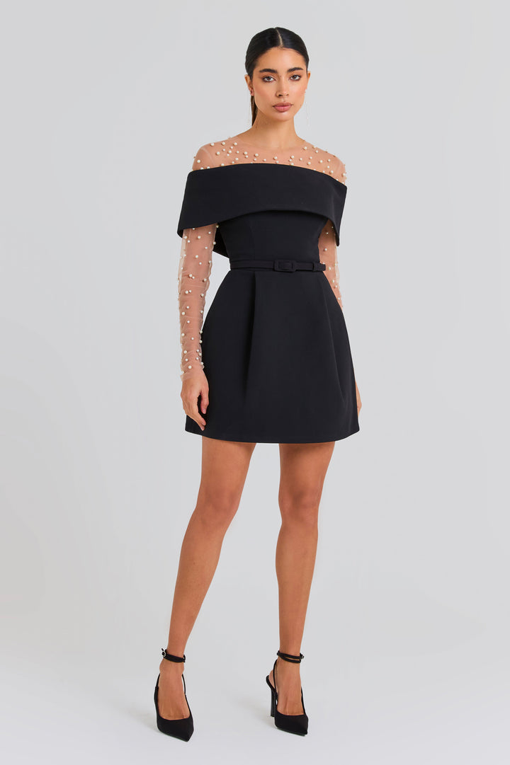 Harper- Schwarzes Kleid