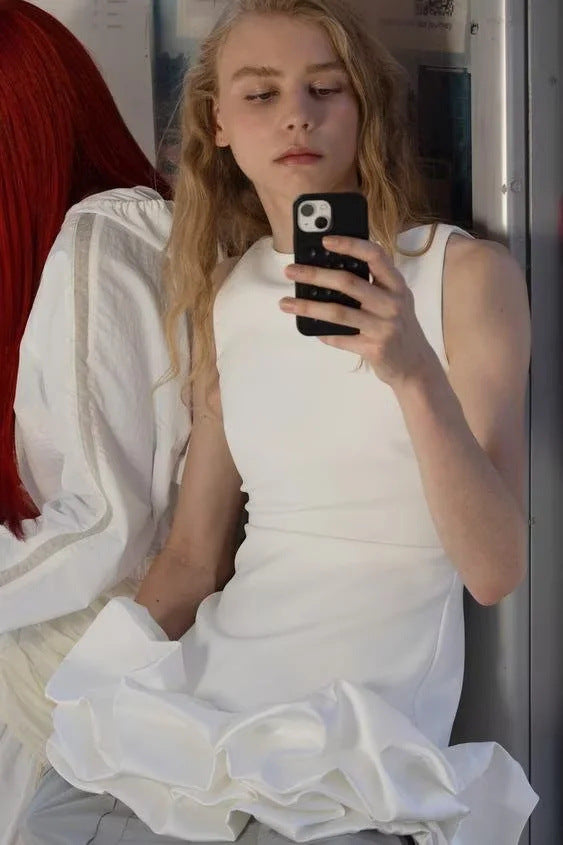 Zoey - Ärmloses Minikleid