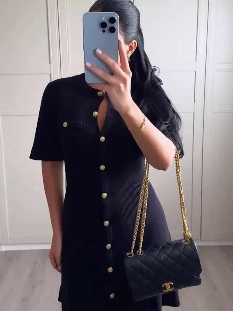 Ember - Strickmini-Kleid