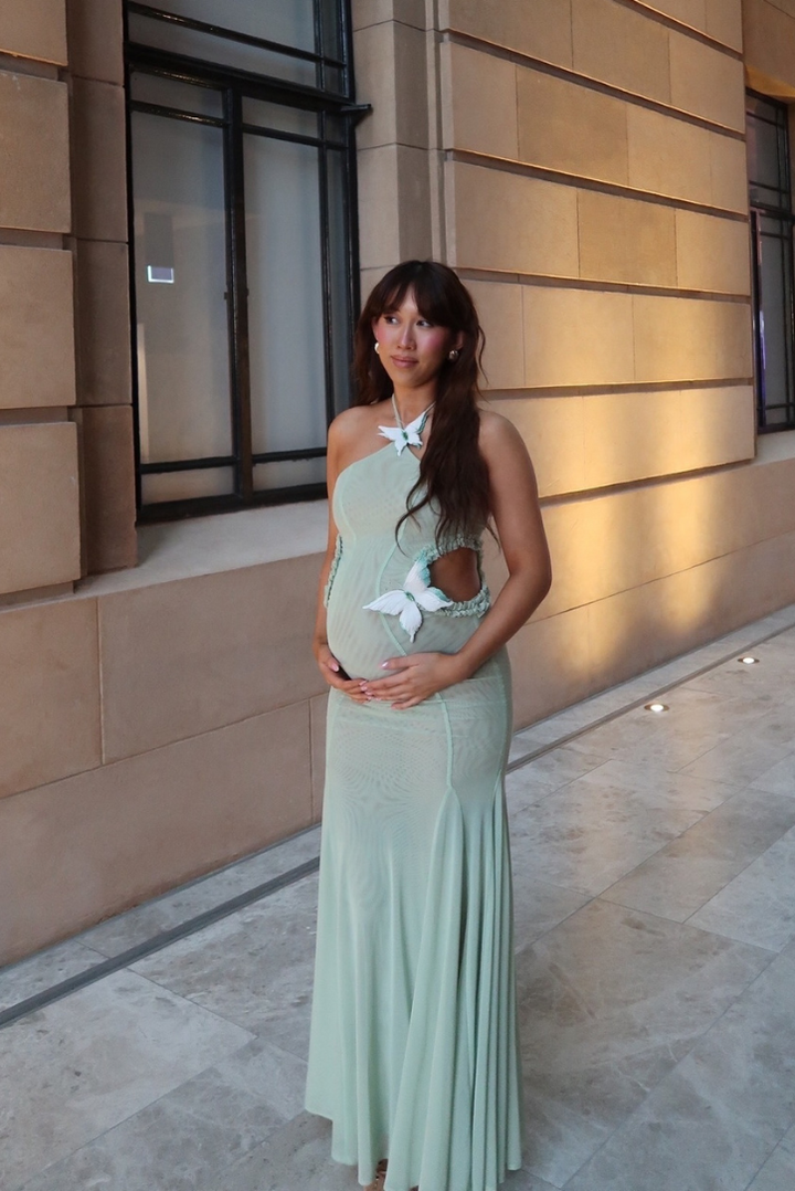 Marina - Meerjungfrau-Fit Maxi Kleid